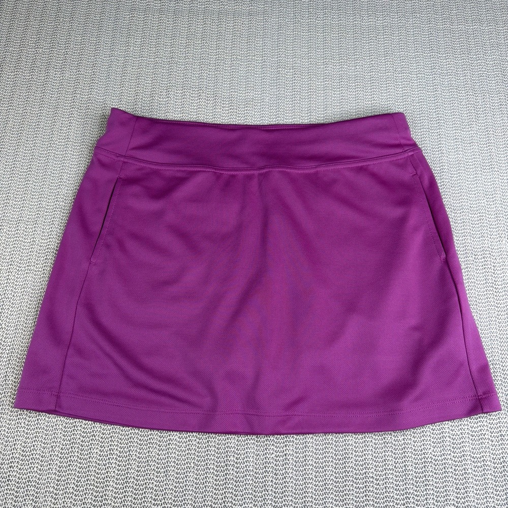 PGA Tour Airflux Golf Skort Women's Medium Purple Athletic Stretch Skirt